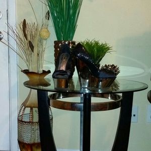 Black and Gold wedge